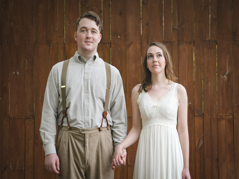 RU Students Brendan Martin and Rebekah Graham star as Charlie and Mary.