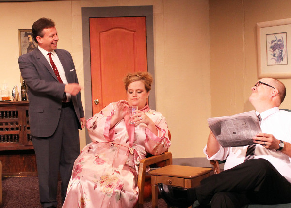 Peter Leondedis (Don Blades), Meghann Bates (Mabel Cantwell) and Doug Ford (Sen. Joseph Cantwell) in THE BEST MAN - OCTA - Nov 7-23, 2014