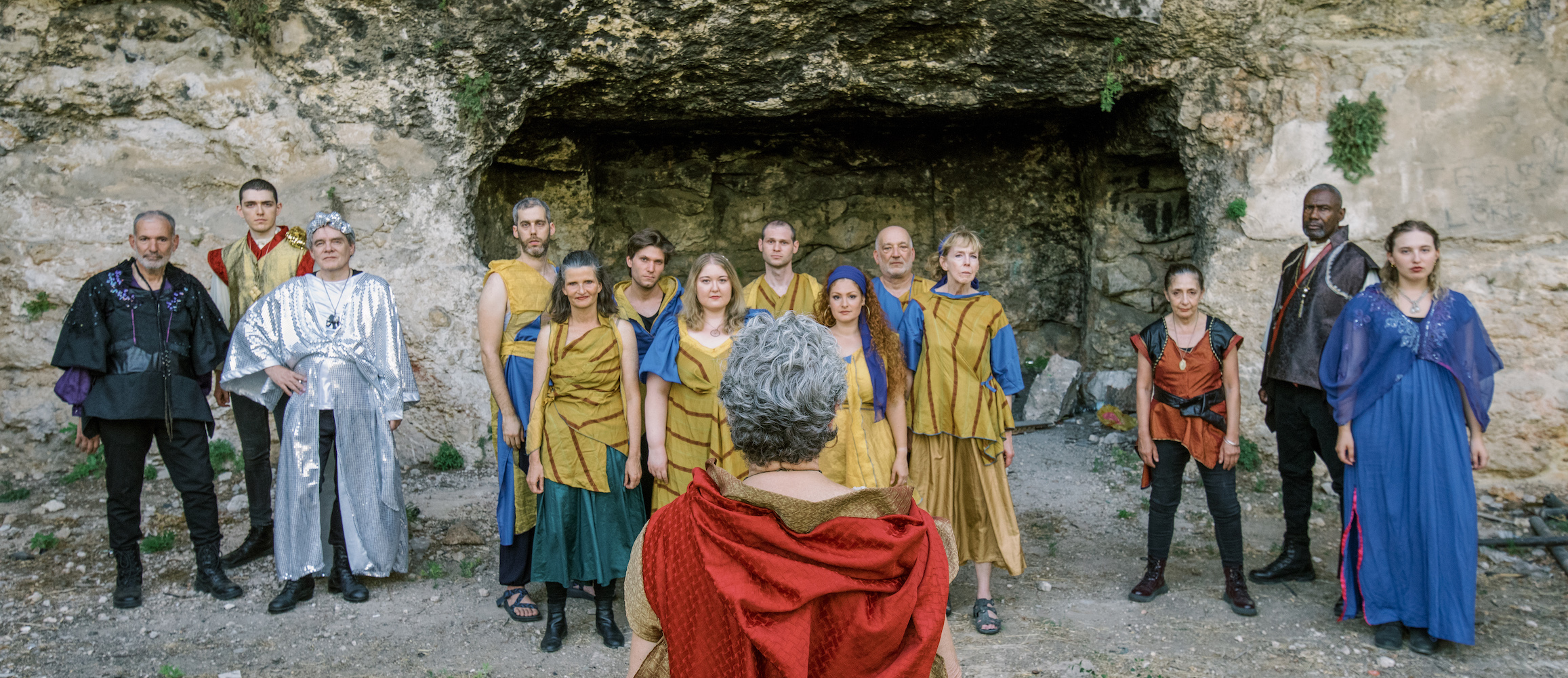 The Cast. Photo by Yitz Woolf, Costumes by Bayla Lewis.