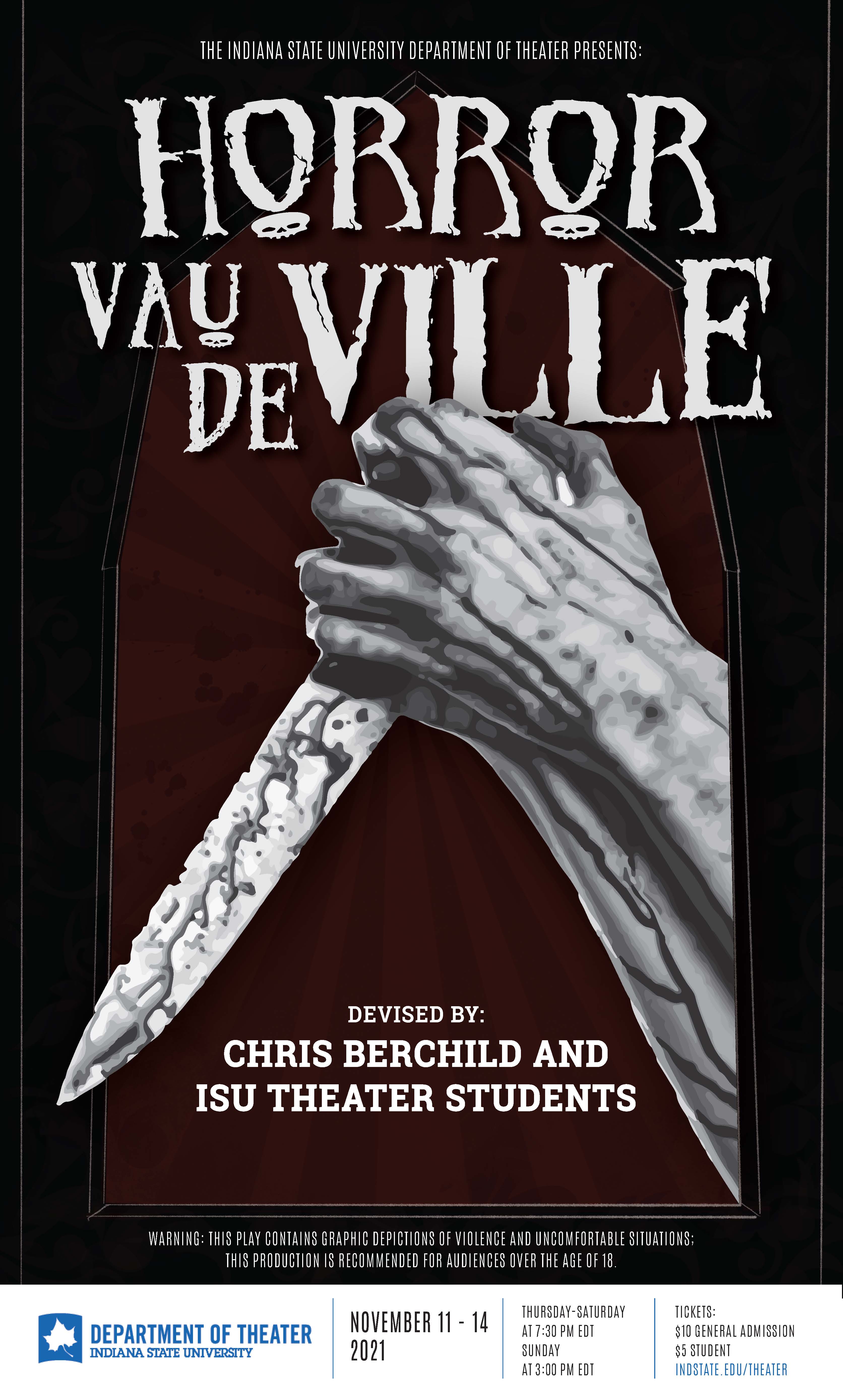 Poster for Horror Vaudeville. 