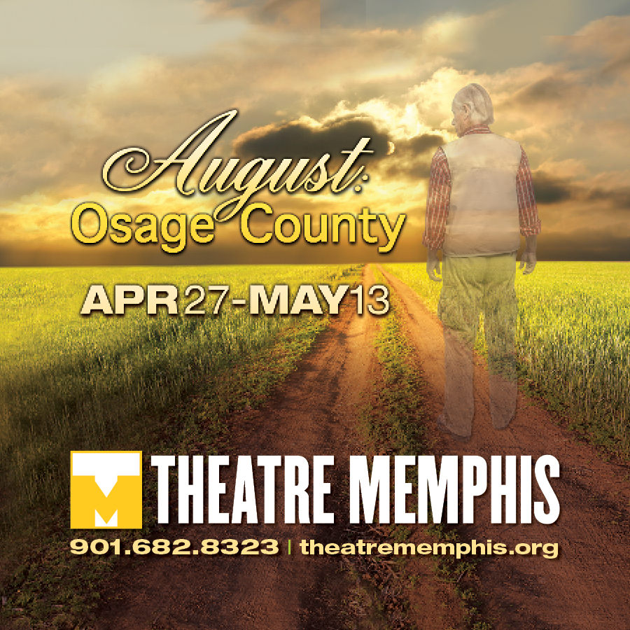 August: Osage County Lohrey Stage
By Tracy Letts
April 27 – May 13, 2018
Directed by Jerry Chipman
Pulitzer Prize Drama. The large Weston family unexpectedly reunites after Dad disappears and their Oklahoman family homestead explodes in a maelstrom of repressed truths and unsettling secrets. Mix a pill-popping, scathingly acidic matriarch, sisters harboring shady secrets, suspect spouses and relatives attracted to all the wrong things and you've got unflinching exposé of the dark side of a Midwestern American family.
2