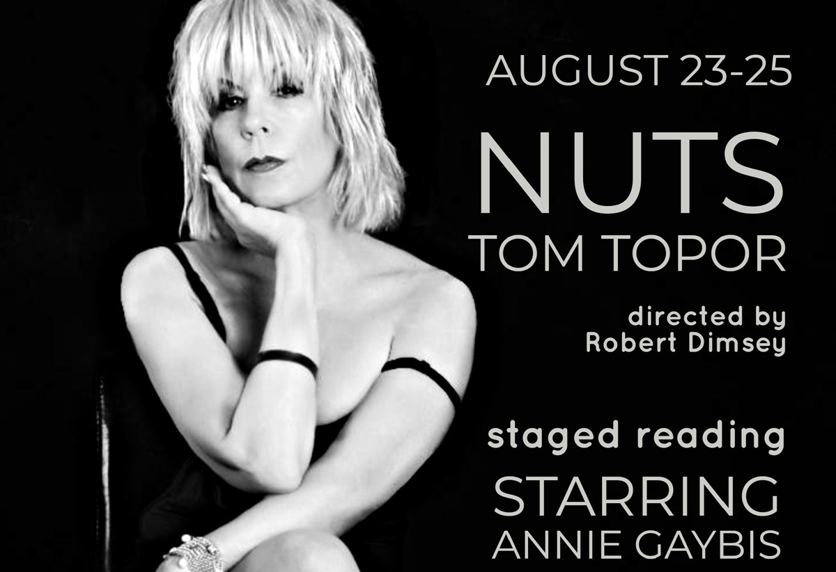 Annie Gaybis as the indicted call girl, Claudia Faith Draper, in NUTS by Tom Topor