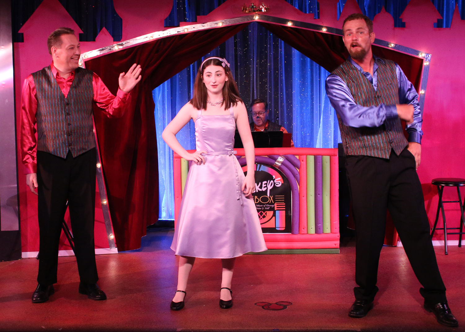 Michael Paul Wallot, Sophia Vanella and Tom Mangum from the cast of 