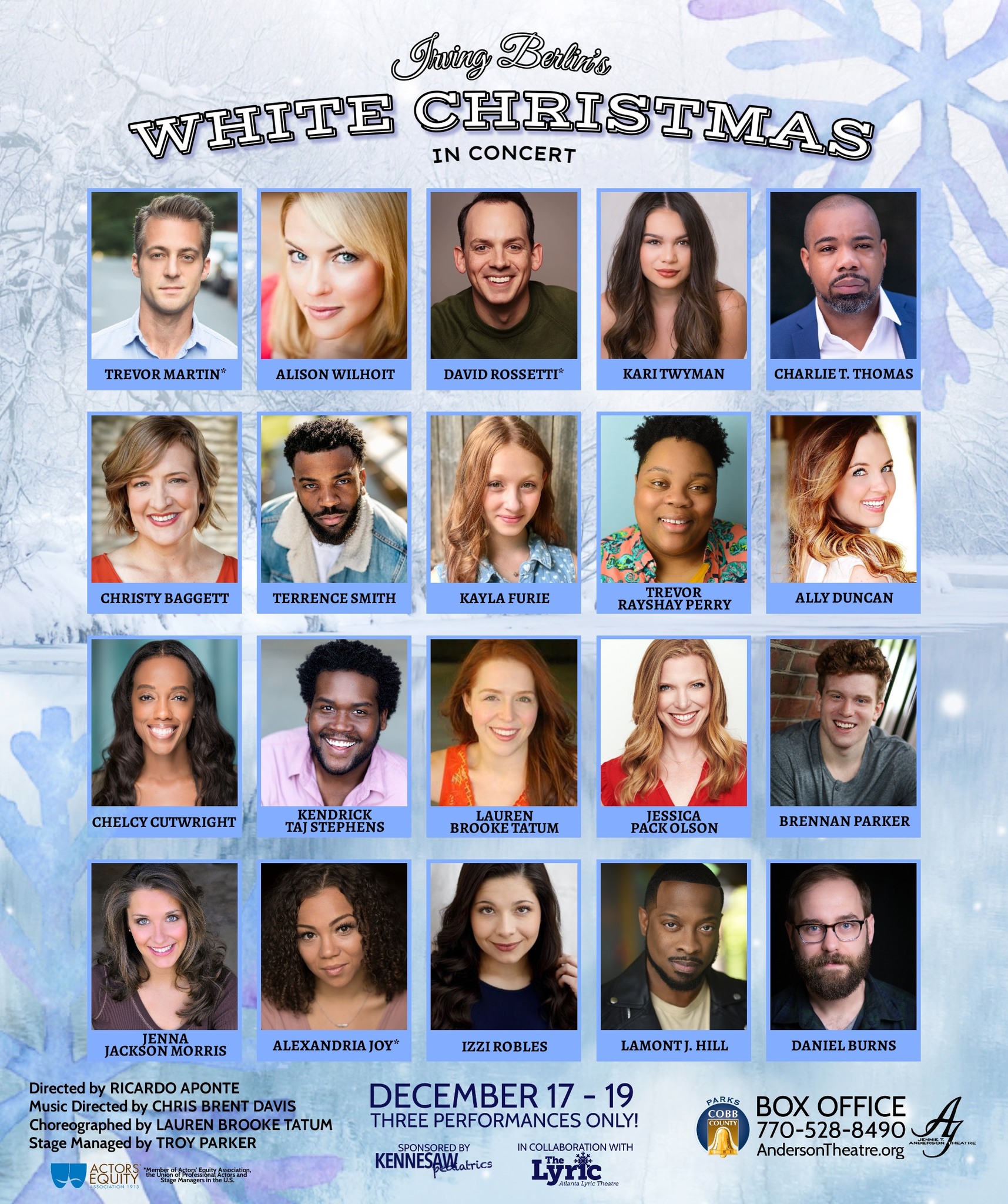 White Christmas- Cast Announcement