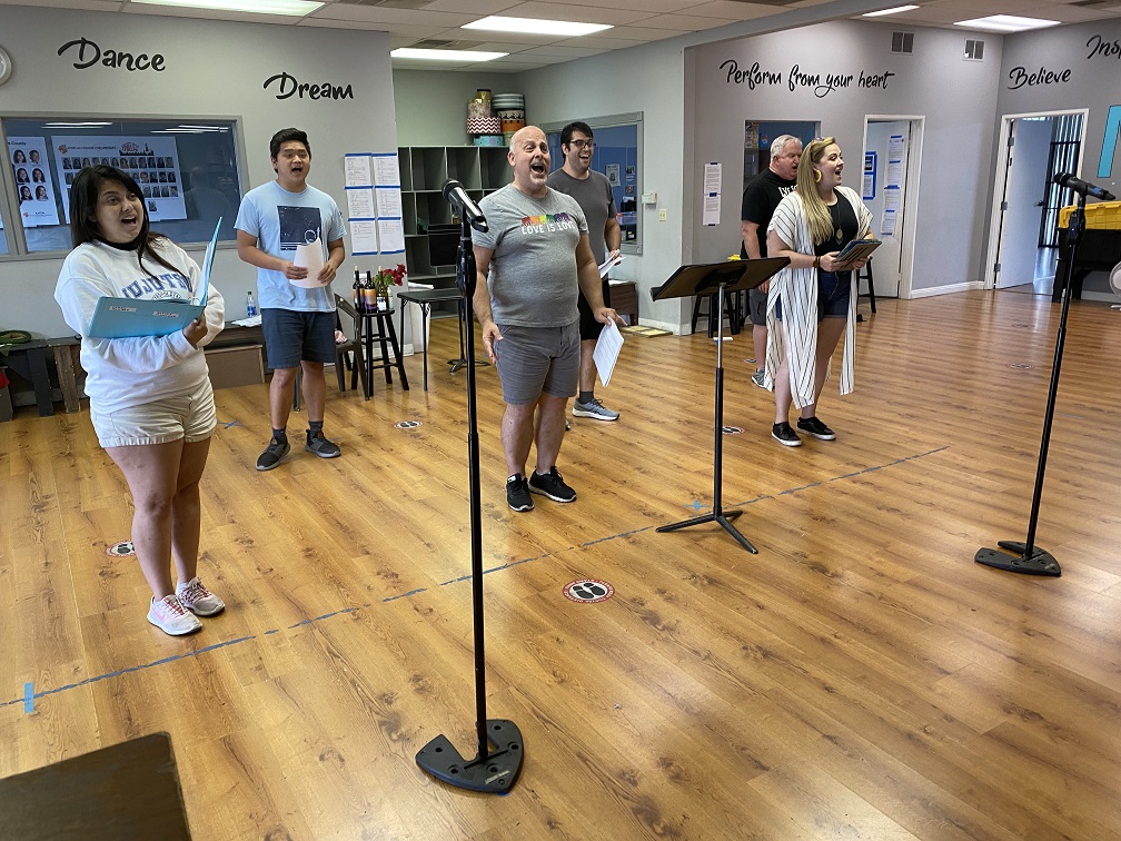 Photos Courtesy of Jon Peterson and P3 Theatre Company
Rehearsal action photos of Funny Bonz, the Humerus Solution premiering at the Hollywood Fringe Festival 2021