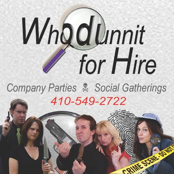 Whodunnit for Hire of Washington, DC and Baltimore, MD