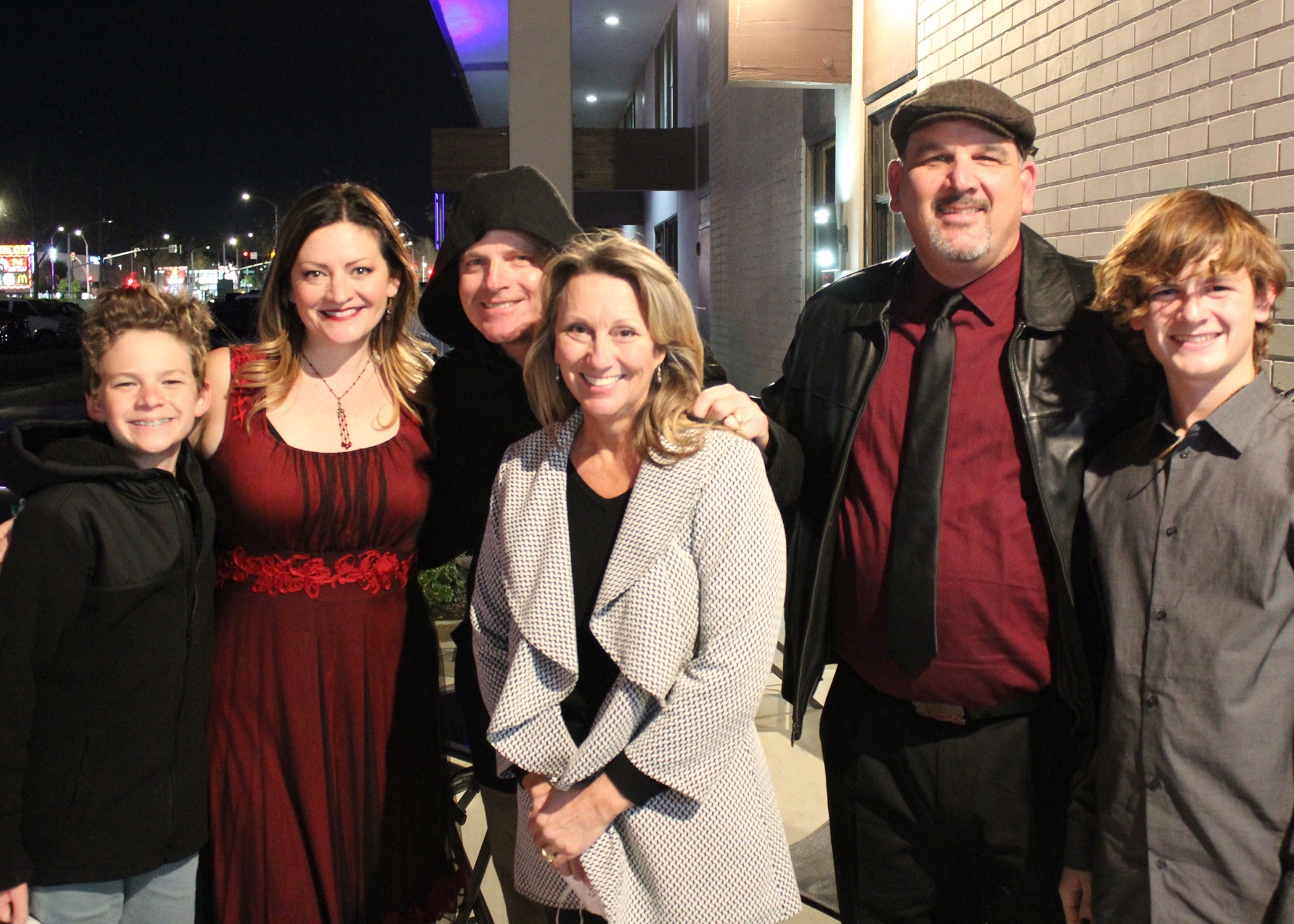 Jocelyn A. Brown and Family on Opening Night of 
