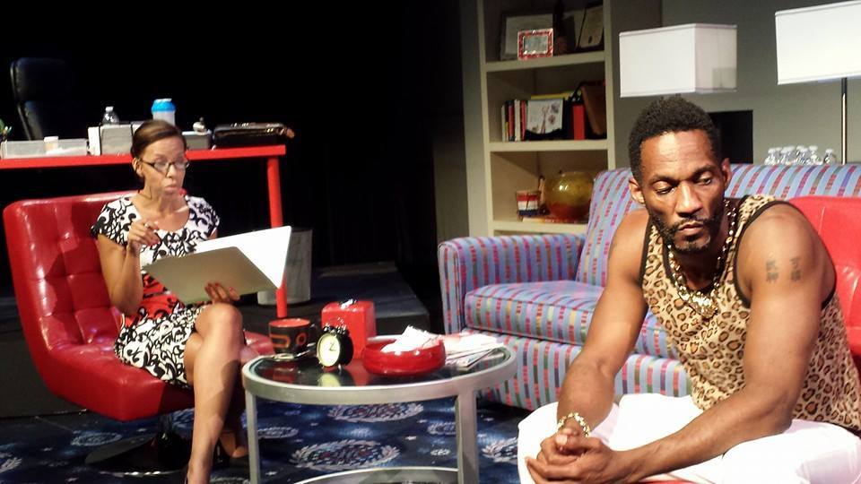 Actors Suli Myrie and David Lamont Wilson in Steven A. Butler. Jr's "Chocolate Covered Ants"