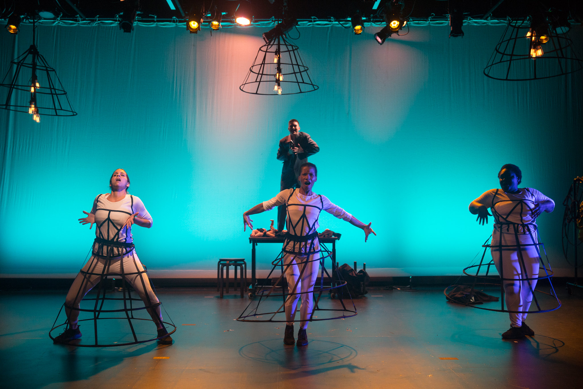 The company of "No Pants in Tucson." Photo credits: Jody Christopherson