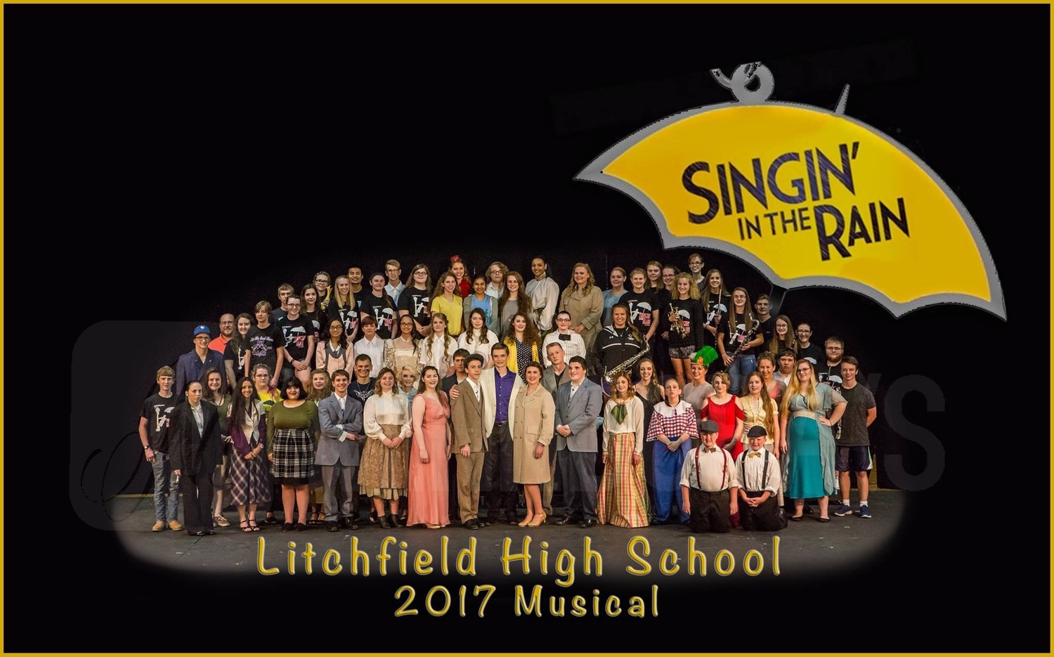 LHS Spring Musical cast of 