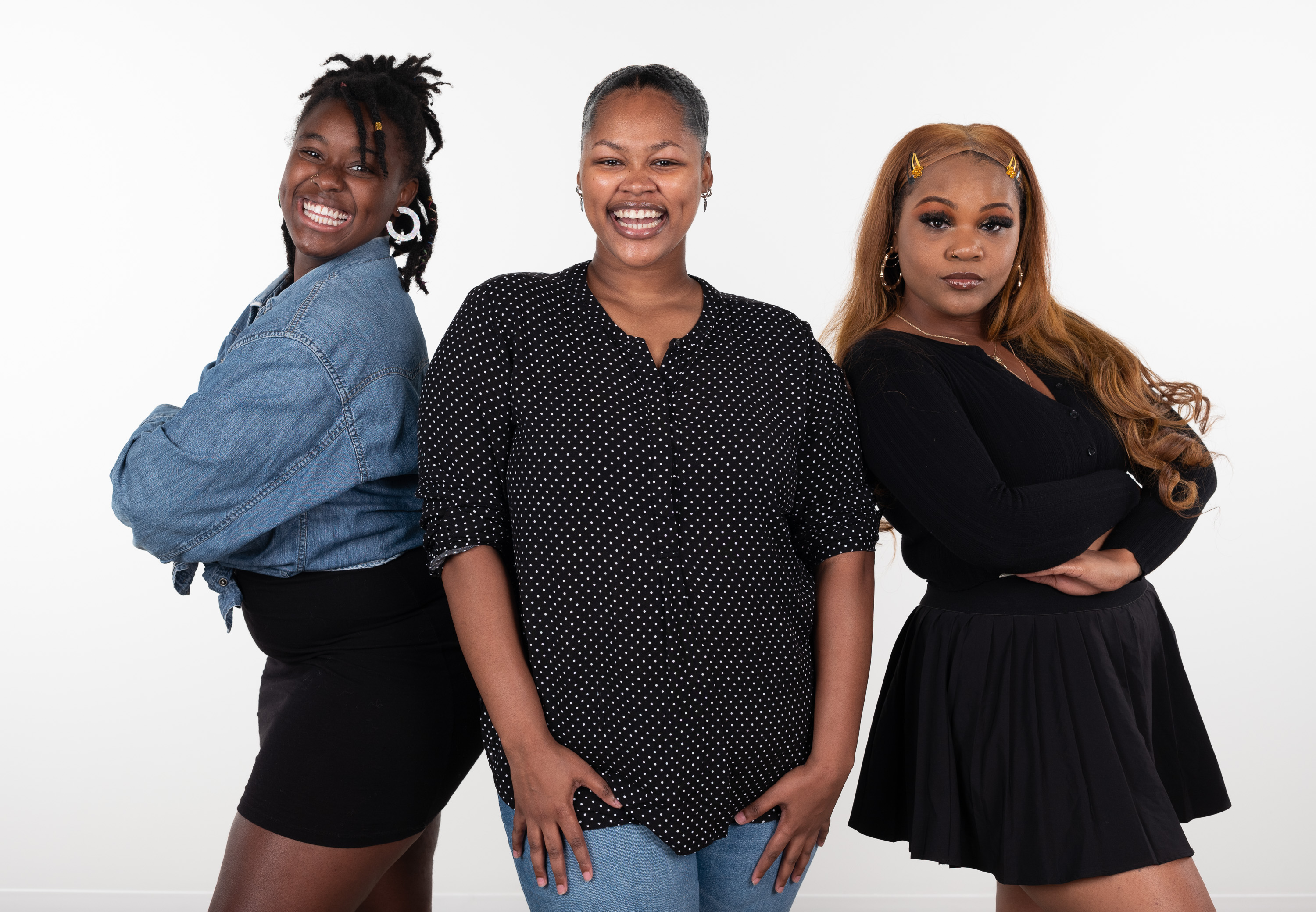 Photo of the Trio (Tyrah Hunter, Shanyeyah White and Carjanae). Photo of the Trio (Tyrah Hunter, Shanyeyah White and Carjanae).