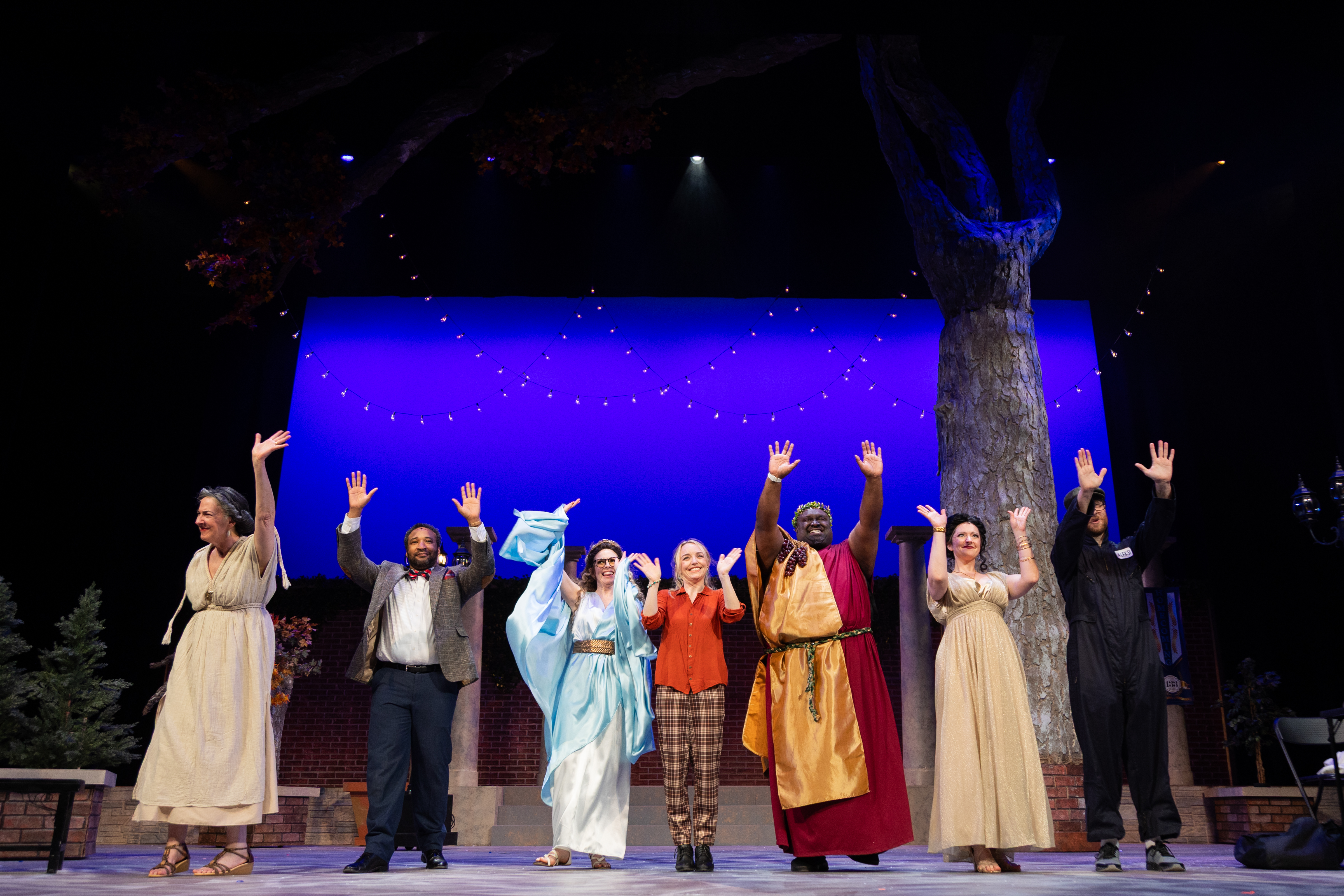 Cast of The Gods of Comedy Photo Credit: Casey Gardner Ford