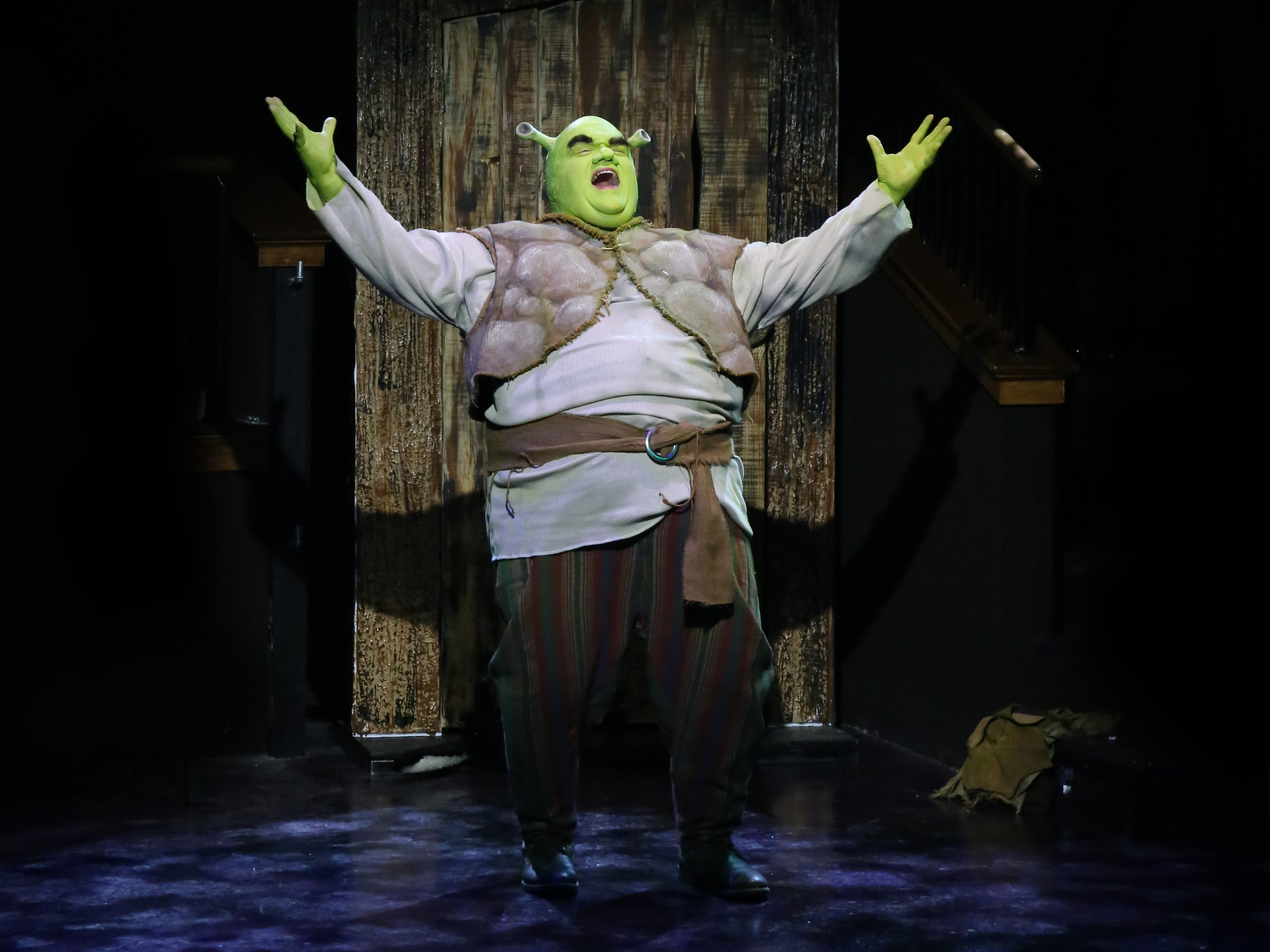 G. Aaron Siler stars as Shrek in Shrek The Musical