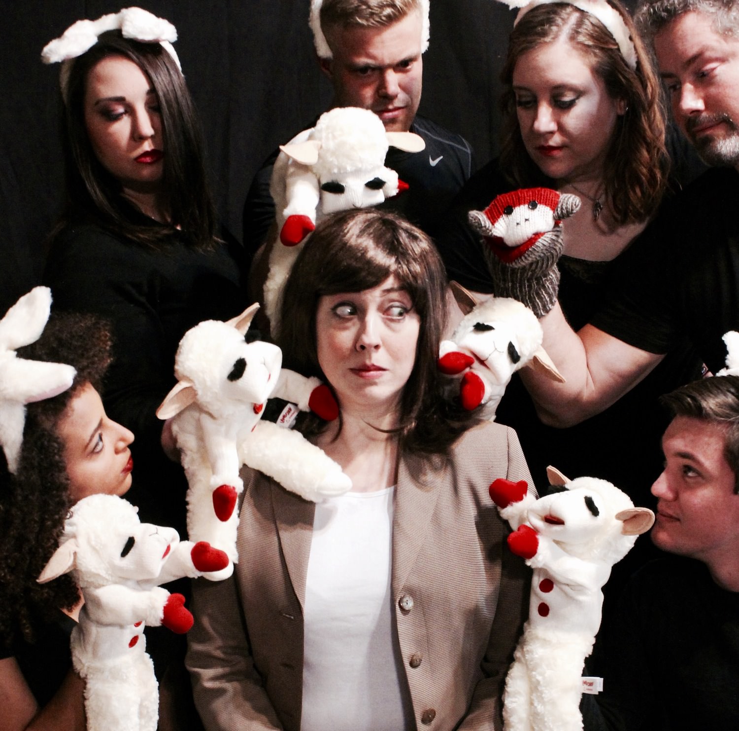 Agent Clarice Starling (Rachel Landon), her not-so-silent lambs and one sock monkey (Maryann Williams, Chaney Moore, Kiefer Slaton, Heather Buzanos, Tom Stell and Taelon Stonecipher) are on the hunt for Buffalo Bill 1