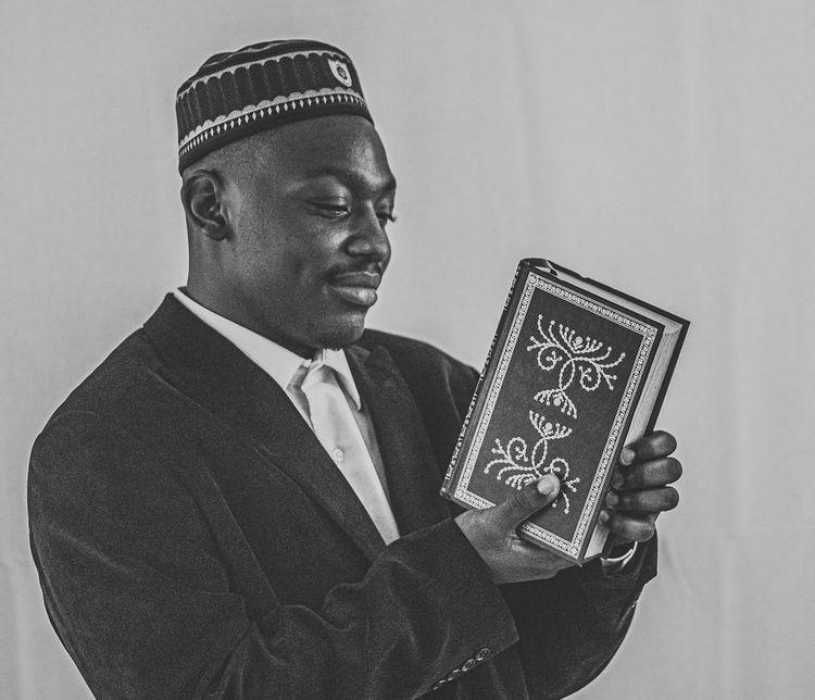 Malcolm X The Musical's Jeremiah Leslie, depicting the Honorable Elijah Mohammad.