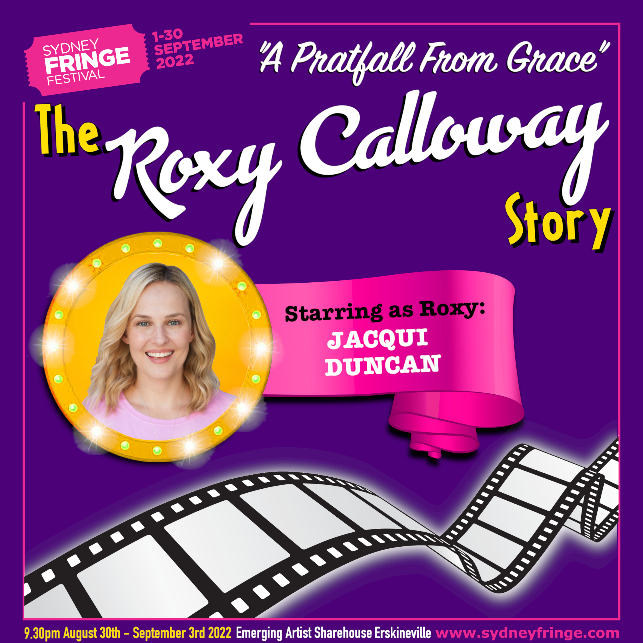 Starring Jacqui Duncan as Roxy Calloway