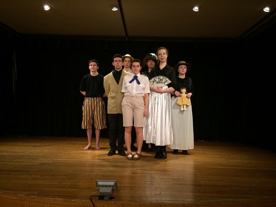 Photo from first dress rehearsal!