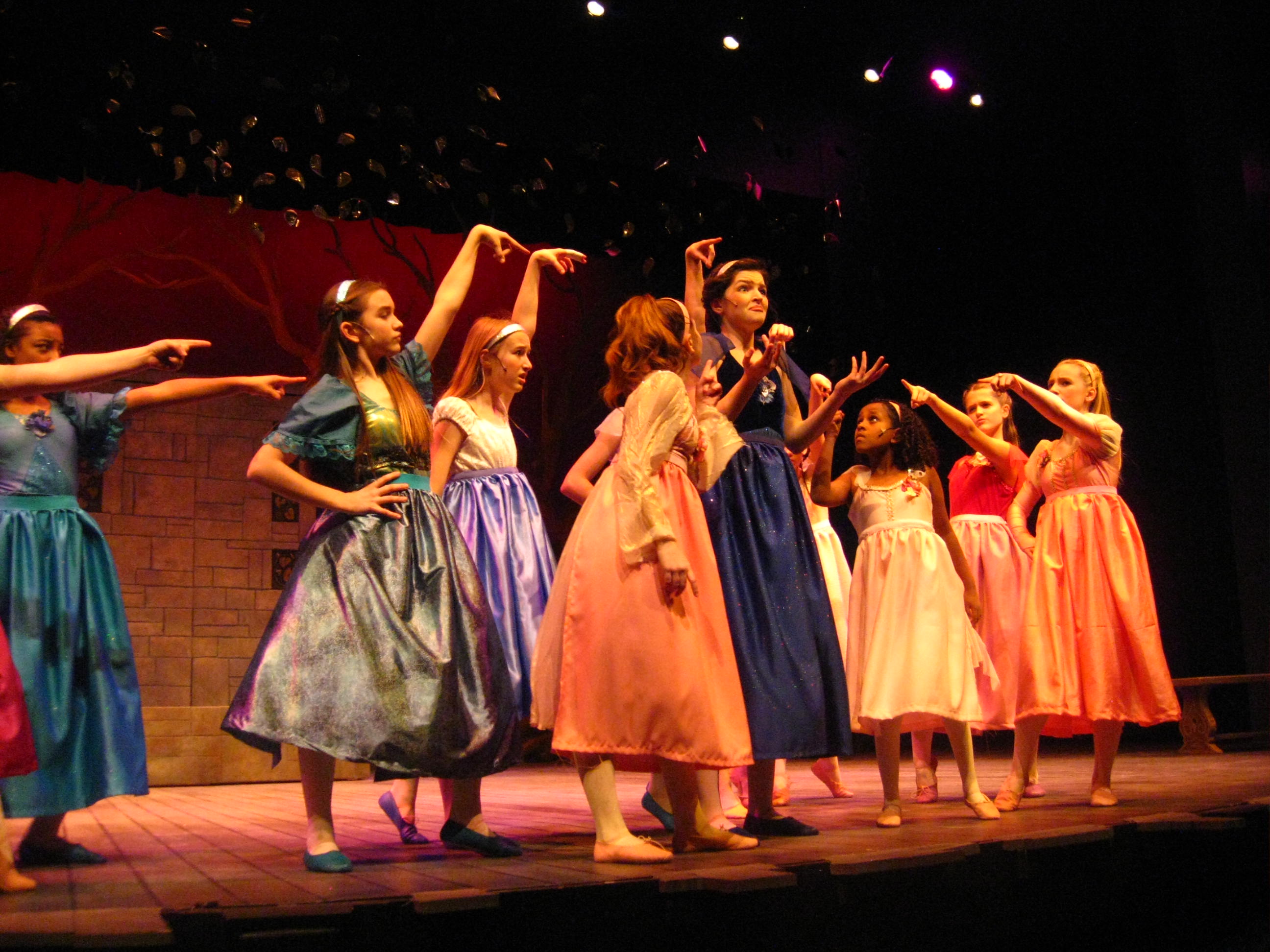 Stages Theatre Company presents TWELVE DANCING PRINCESSES: Out of the Box.
Photo courtesy of Fischeye Films