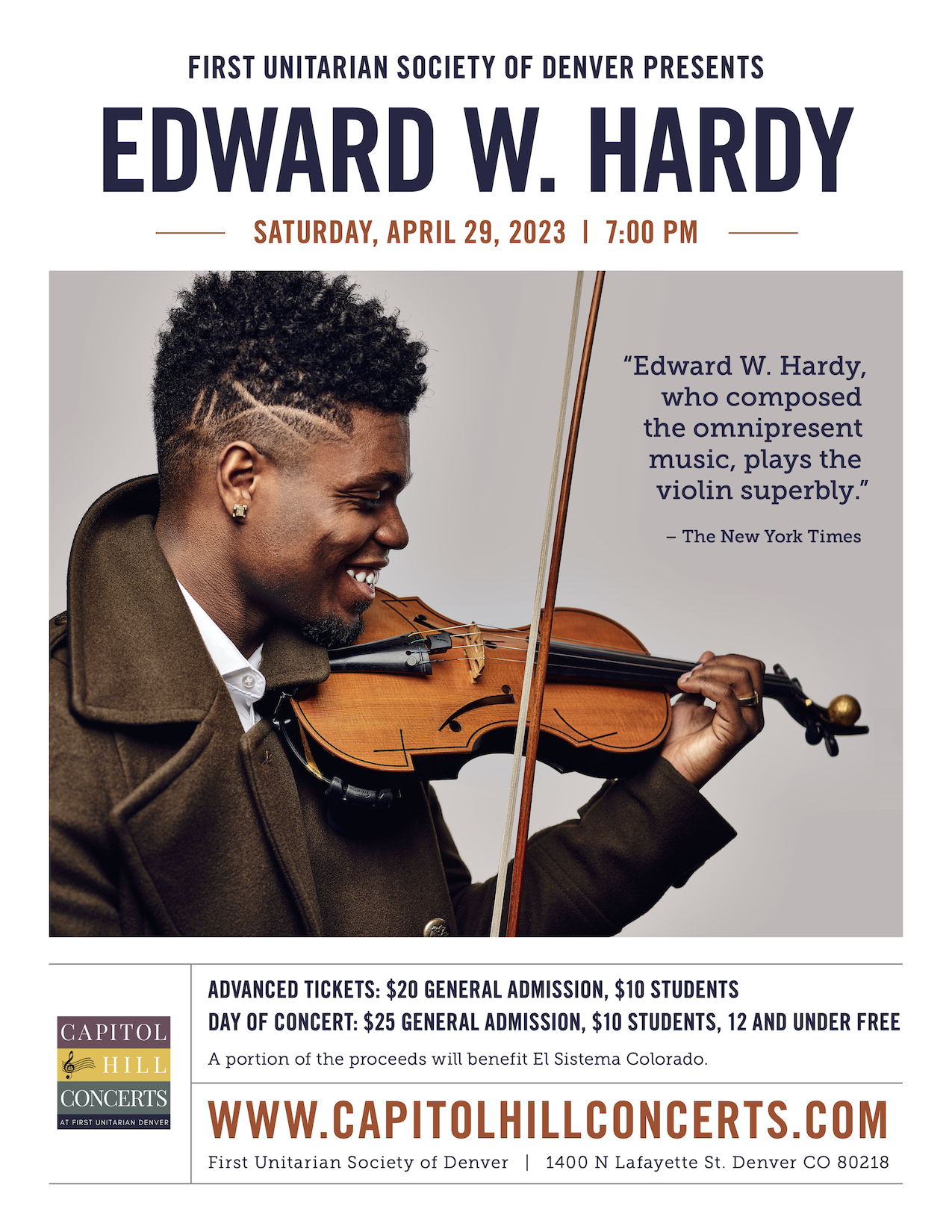 Edward W. Hardy - Capitol Hill Concerts Series (2023)