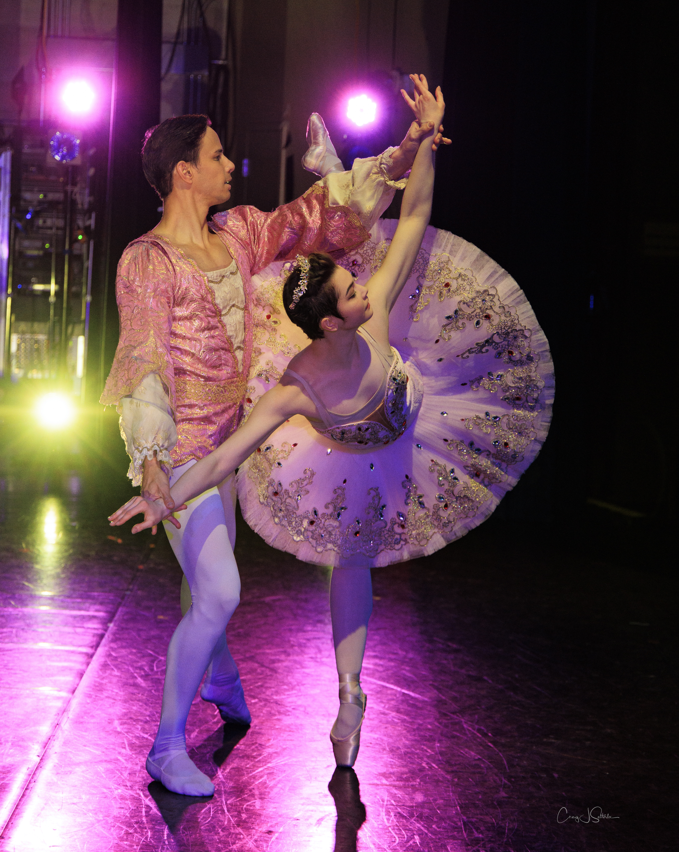Randy Pacheco, Cavalier and Kyla Cossaboon, Sugar Plum Fairy