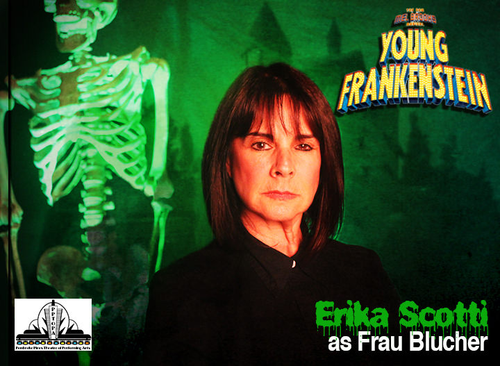 Erika Scotti as Frau Blucher in Young Frankenstein at Pembroke Pines Theatre of the Performing Arts. Feb. 26th-Mar. 20th
https://www.facebook.com/events/1684557778488376/
#MonsterShowPPTOPA