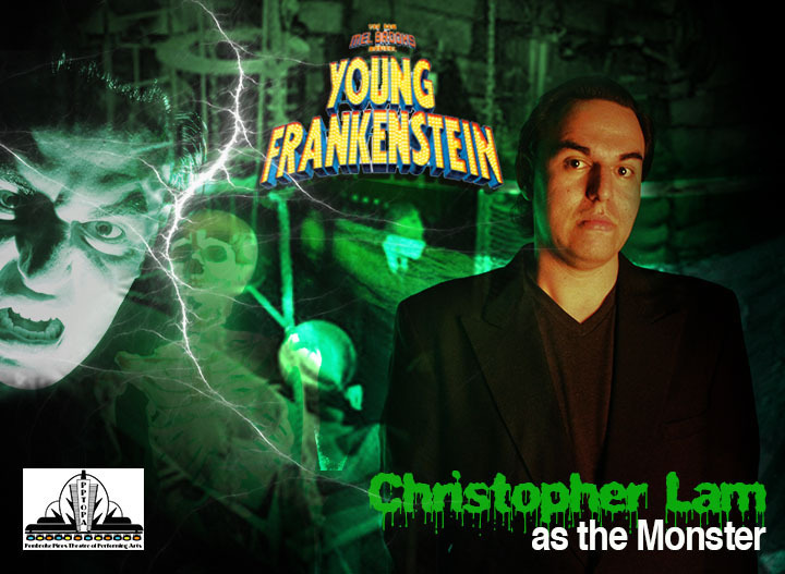 Christopher Lam as The Monster in Young Frankenstein at Pembroke Pines Theatre of the Performing Arts. Feb. 26th-Mar. 20th
https://www.facebook.com/events/1684557778488376/
#MonsterShowPPTOPA