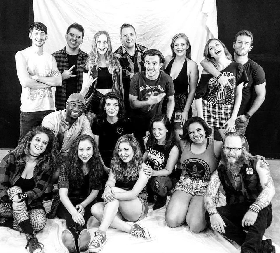 Cast of Greenday's American Idiot (The Pennington Players) 2