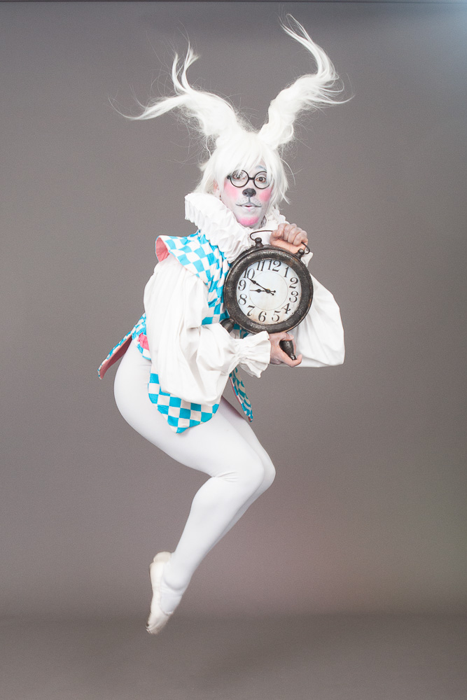 The White Rabbit in The Axelrod Contemporary Ballet's original production of 