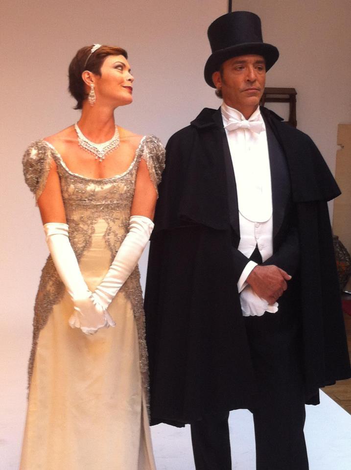 Vittoria Belvedere & Luca Ward
2012 - Photoshoot Backstage