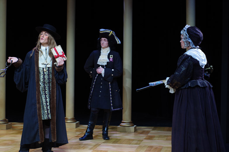 IWU School of Theatre Arts' McPherson Theatre:
Tartuffe by Moliere (translation by Richard Wilbur)
Directed by Nancy Loitz
February 14-18 at 8:00 p.m., February 19 at 2:00 p.m. 3