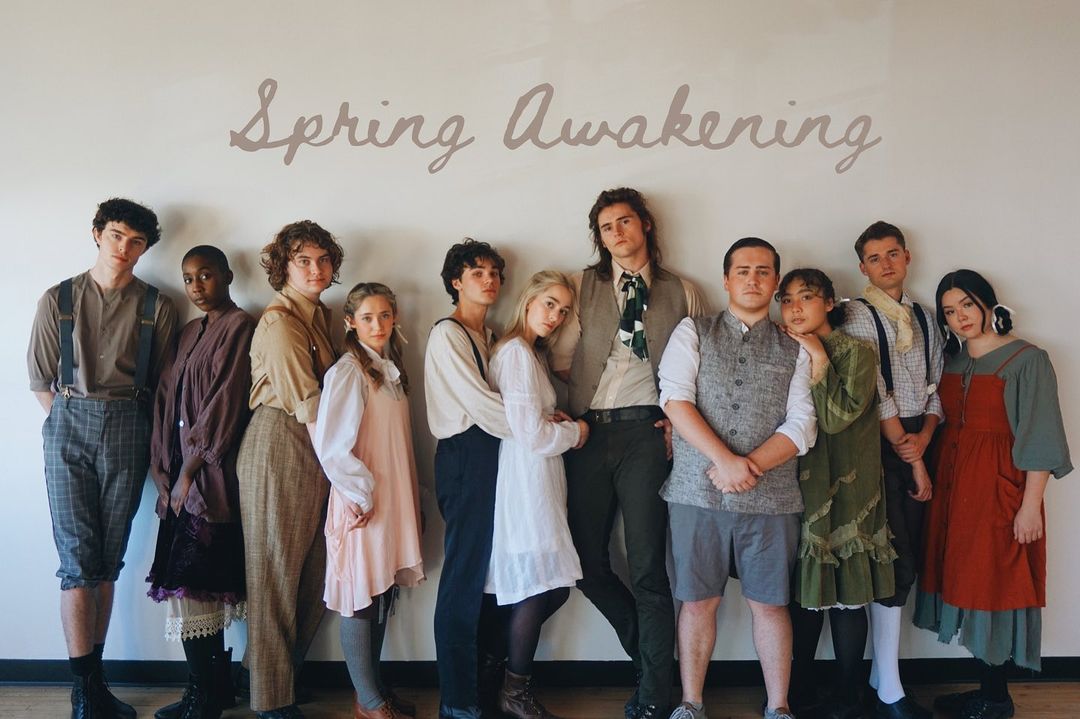 “…and now our bodies are the guilty ones.” The cast of Spring Awakening.