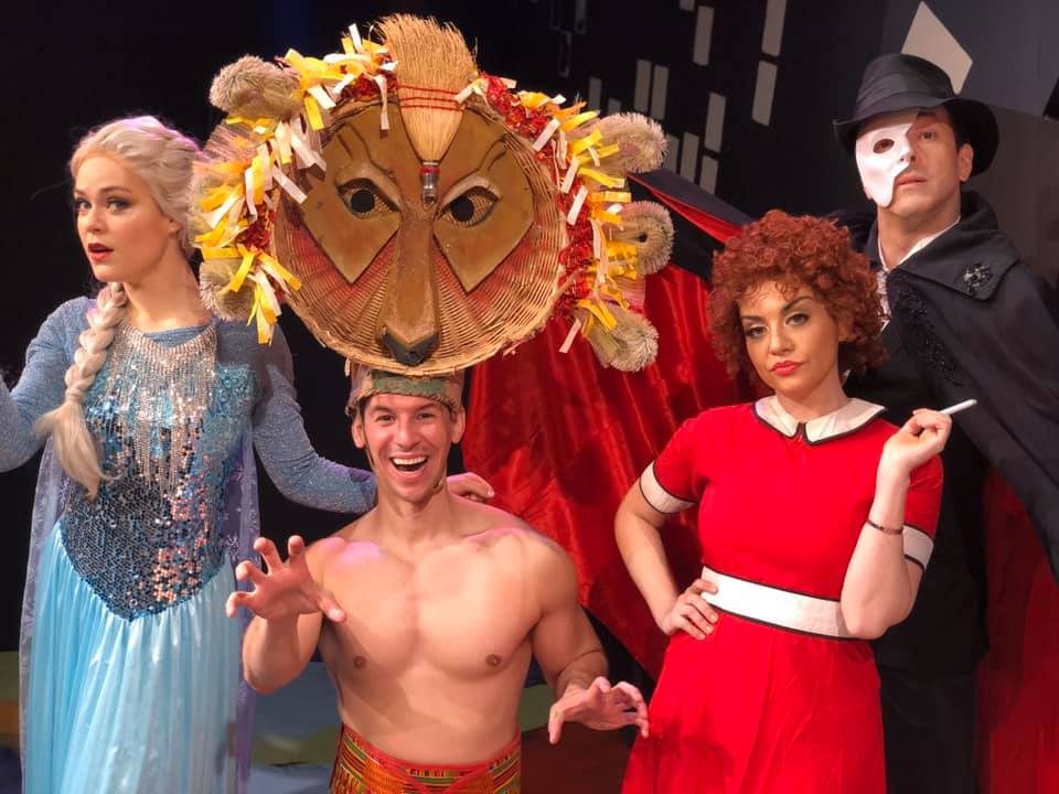 Join the cast of Forbidden Broadway for a laugh riot good time! Join the cast of Forbidden Broadway for a laugh riot good time!