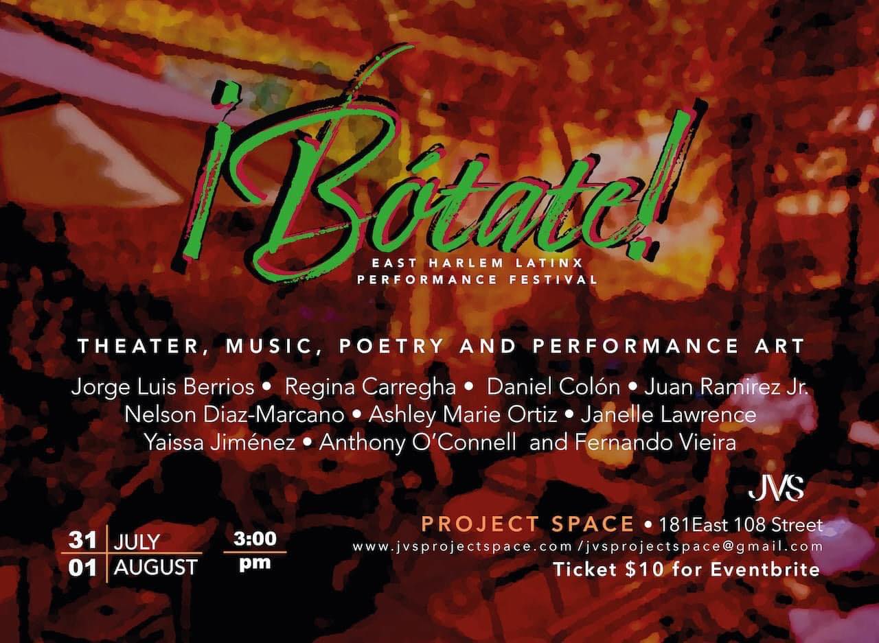 JVS Project Space and Fancy Vamp present ¡Bótate!