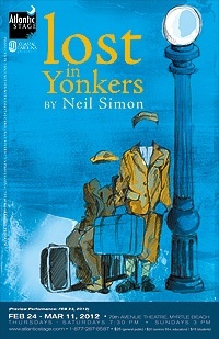 Promotional poster for Lost in Yonkers.