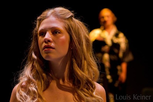 Production photo of Iphigenia and Other Daughters presented by Costal Carolina University. Credit Louise Keiner.