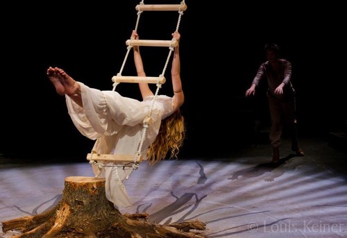 Production photo of Iphigenia and Other Daughters presented by Costal Carolina University. Photos by Louise Keiner.