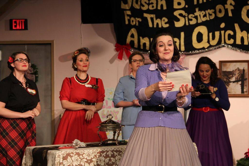 Five Lesbians Eating A Quiche
Holiday 2013
What If? Productions
Directed by Kyle W. Barnette 12