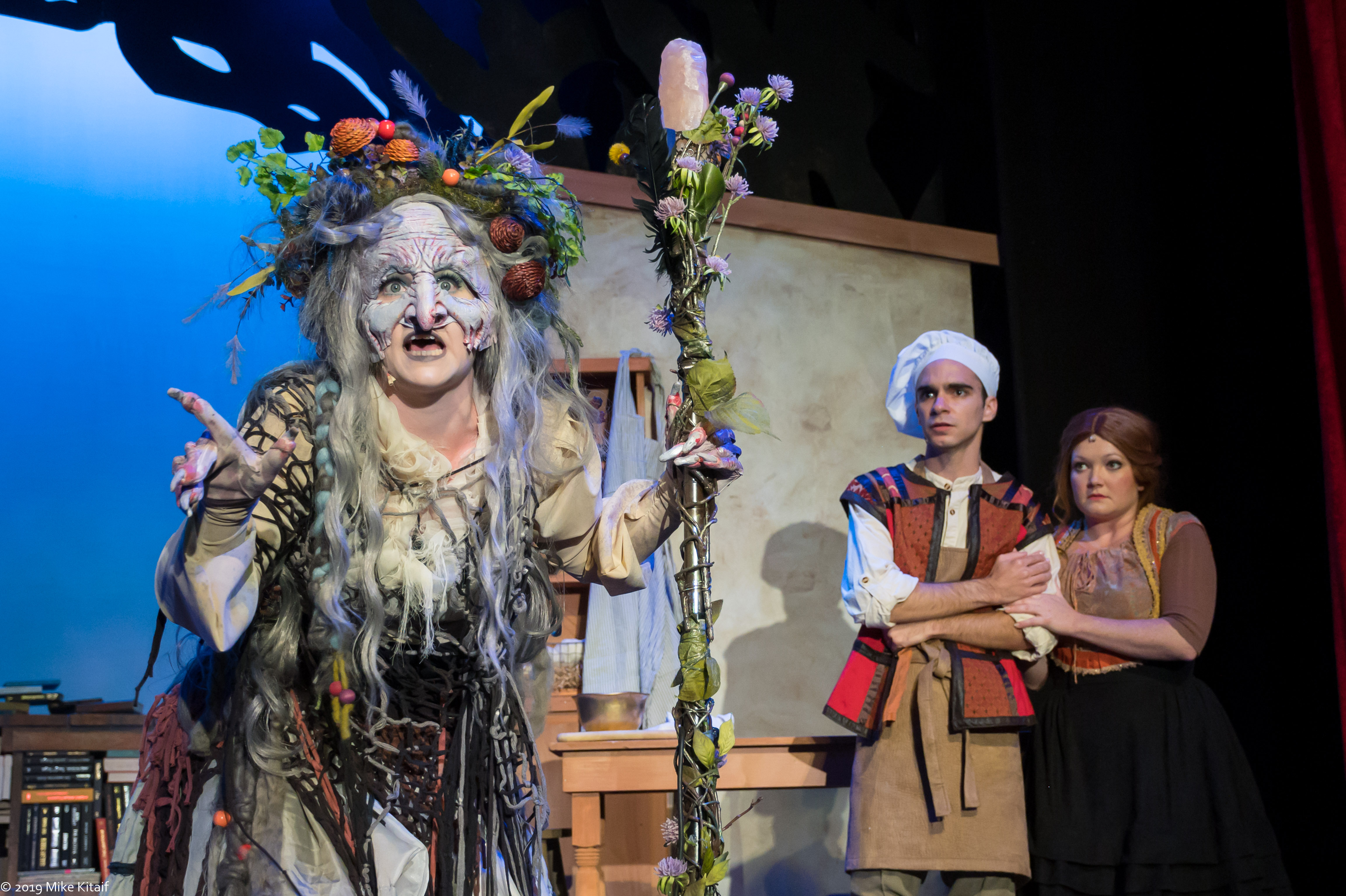 When an ugly witch (Erica deJongh) curses a family and leaves the baker (Gavin Waid) and his wife (Chelsea Jo Conard) barren, the couple must find the ingredients to reverse the spell. When an ugly witch (Erica deJongh) curses a family and leaves the baker (Gavin Waid) and his wife (Chelsea Jo Conard) barren, the couple must find the ingredients to reverse the spell.