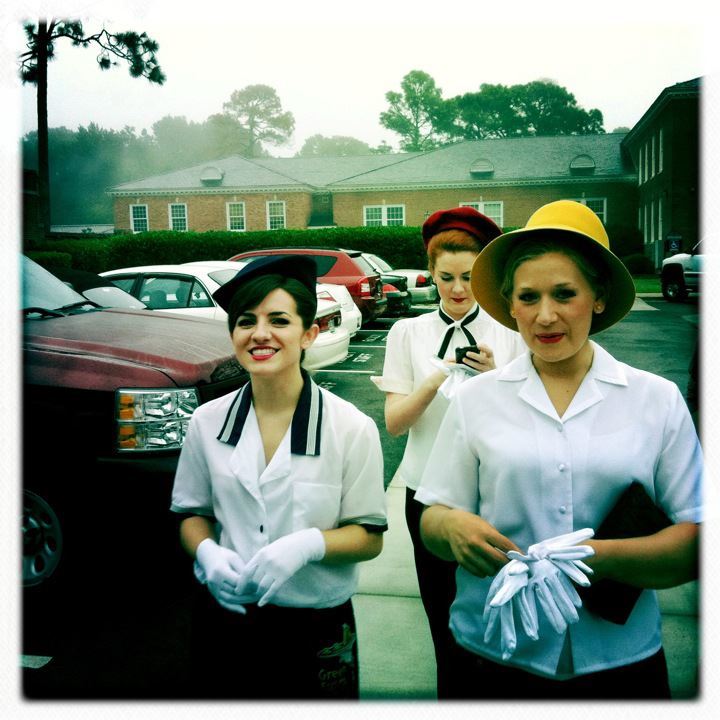 Preview of the photo shoot for Boeing Boeing. Professional promotional shots coming soon!