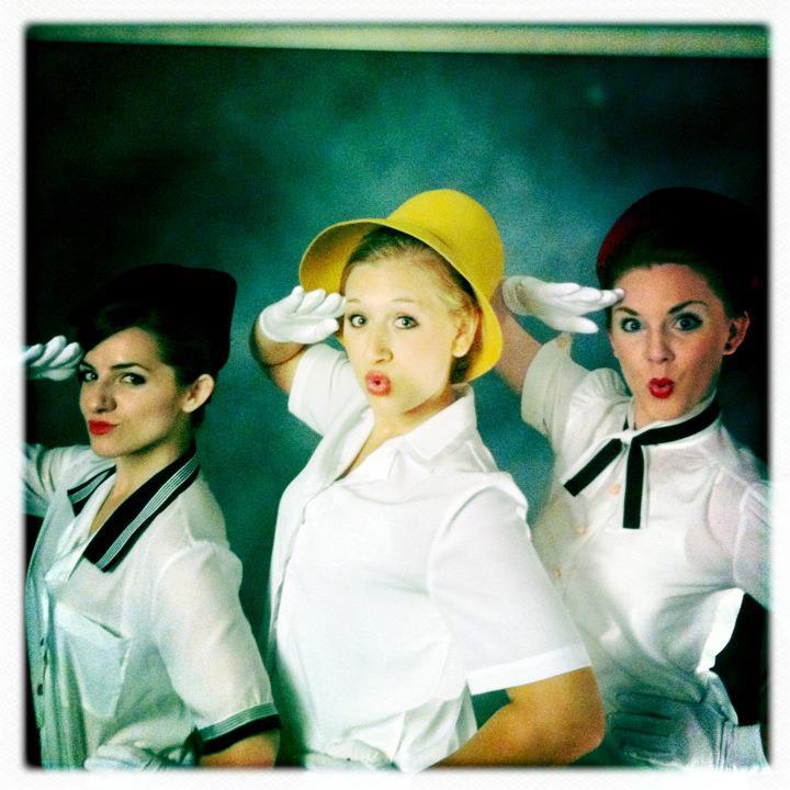 Preview of the photo shoot for Boeing Boeing. Professional promotional shots coming soon!