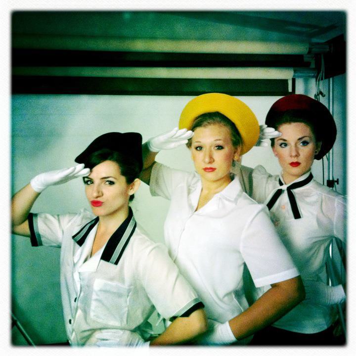 Preview of the photo shoot for Boeing Boeing. Professional promotional shots coming soon!