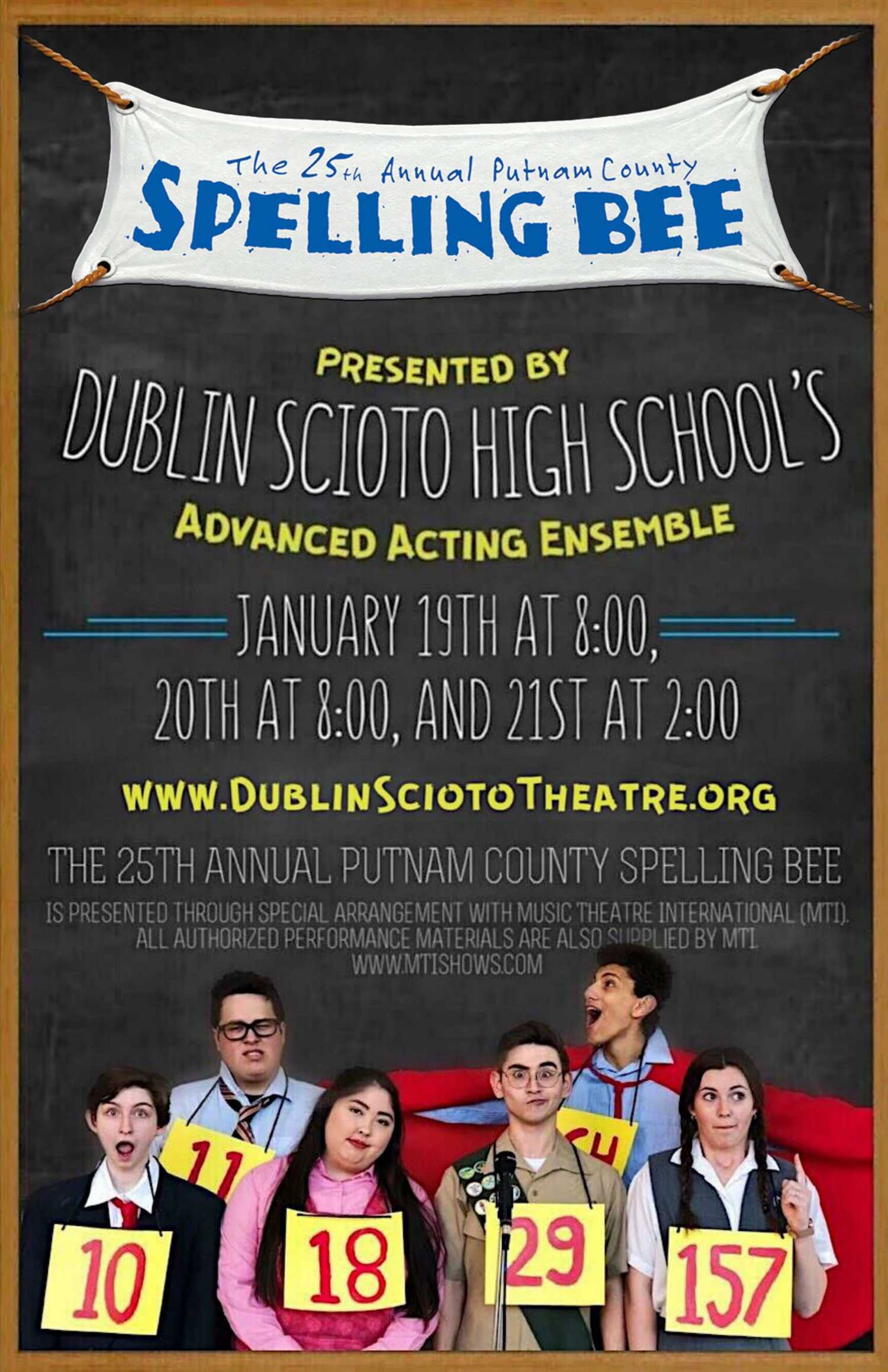 Promotional Poster for Dublin Scioto High School's Production of Promotional Poster for Dublin Scioto High School's Production of