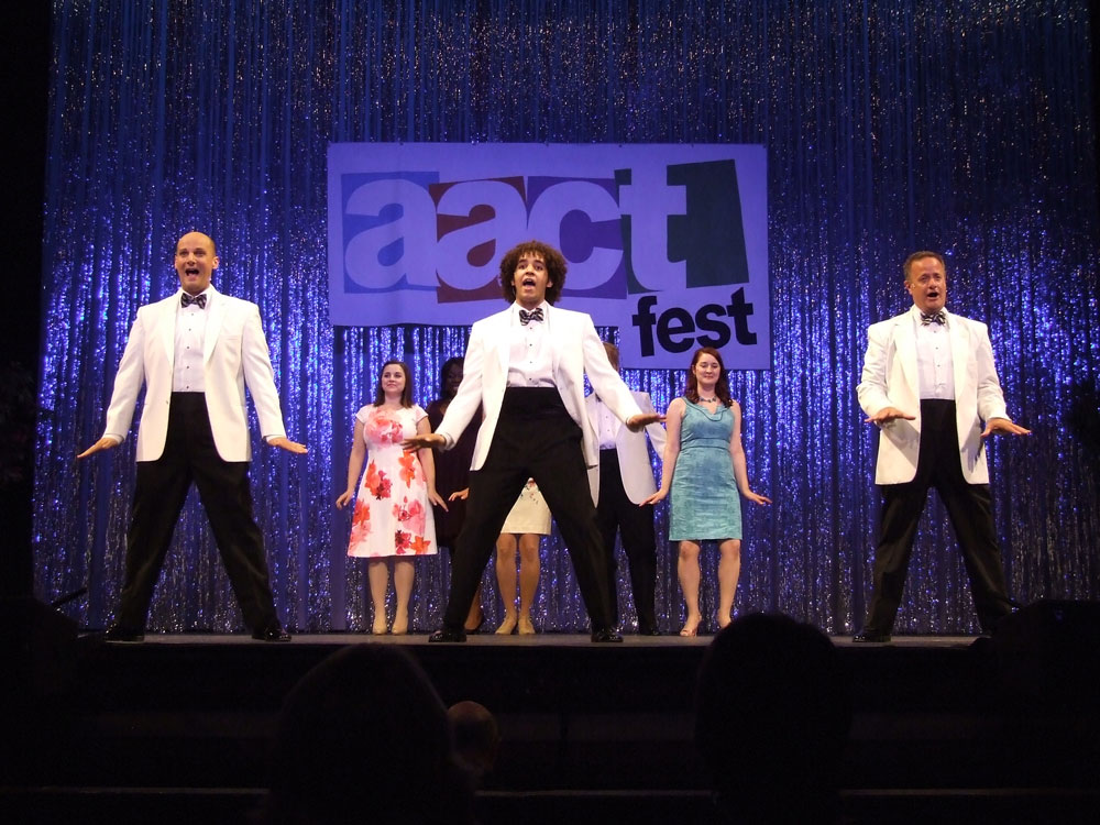 The grand finale! AACTFest closing ceremonies always go out with a bang... celebrating the magic, the memories, and the incredible talent that makes community theatre shine. The grand finale! AACTFest closing ceremonies always go out with a bang... celebrating the magic, the memories, and the incredible talent that makes community theatre shine.