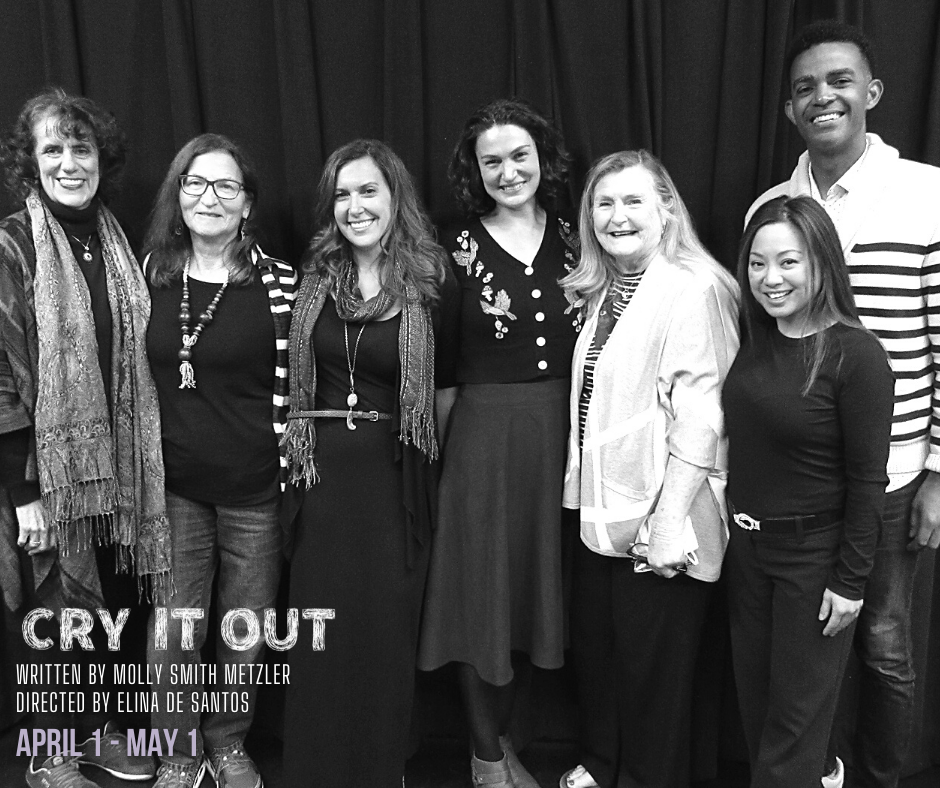 Elina de Santos, Rachelle Menaker (Associate Producer), Aubrey Saverino, Amanda Zarr, Liz Williams (Executive Producer), Angel Dumapias, and Seyto James during the first read through for 