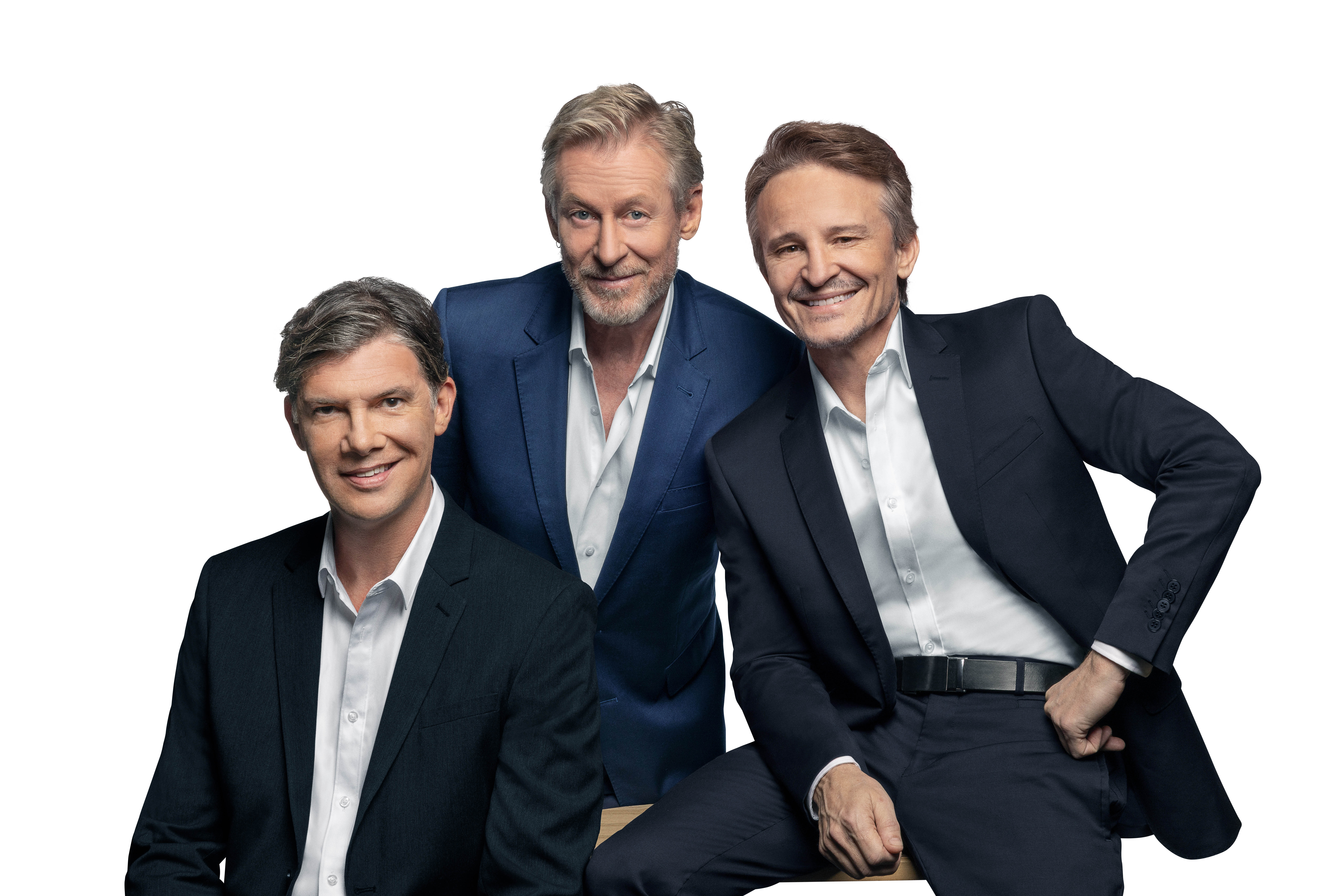 Toby Schmitz, Richard Roxburgh and Damon Herriman