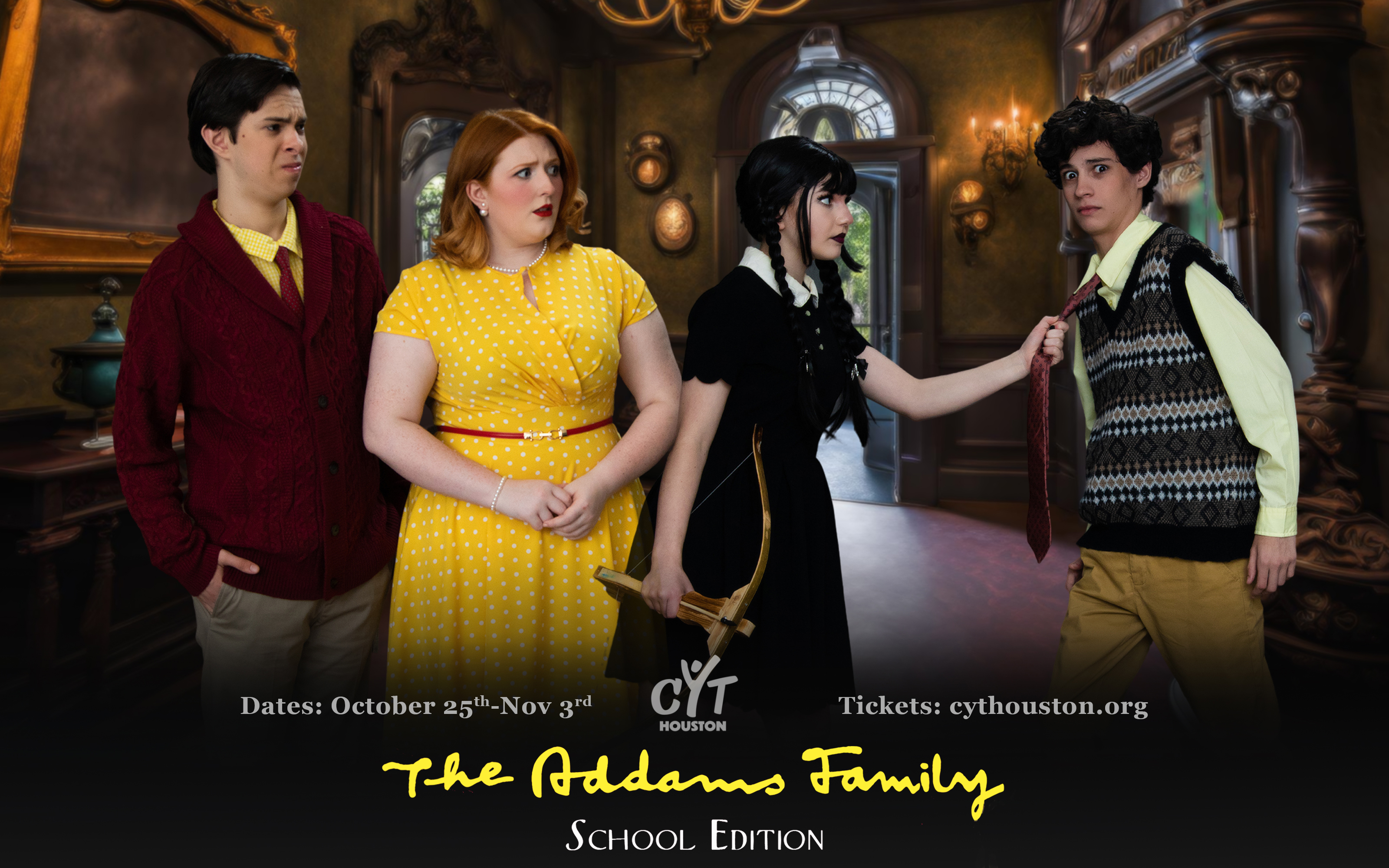 Join us for an unforgettable time with the kookiest family around! 