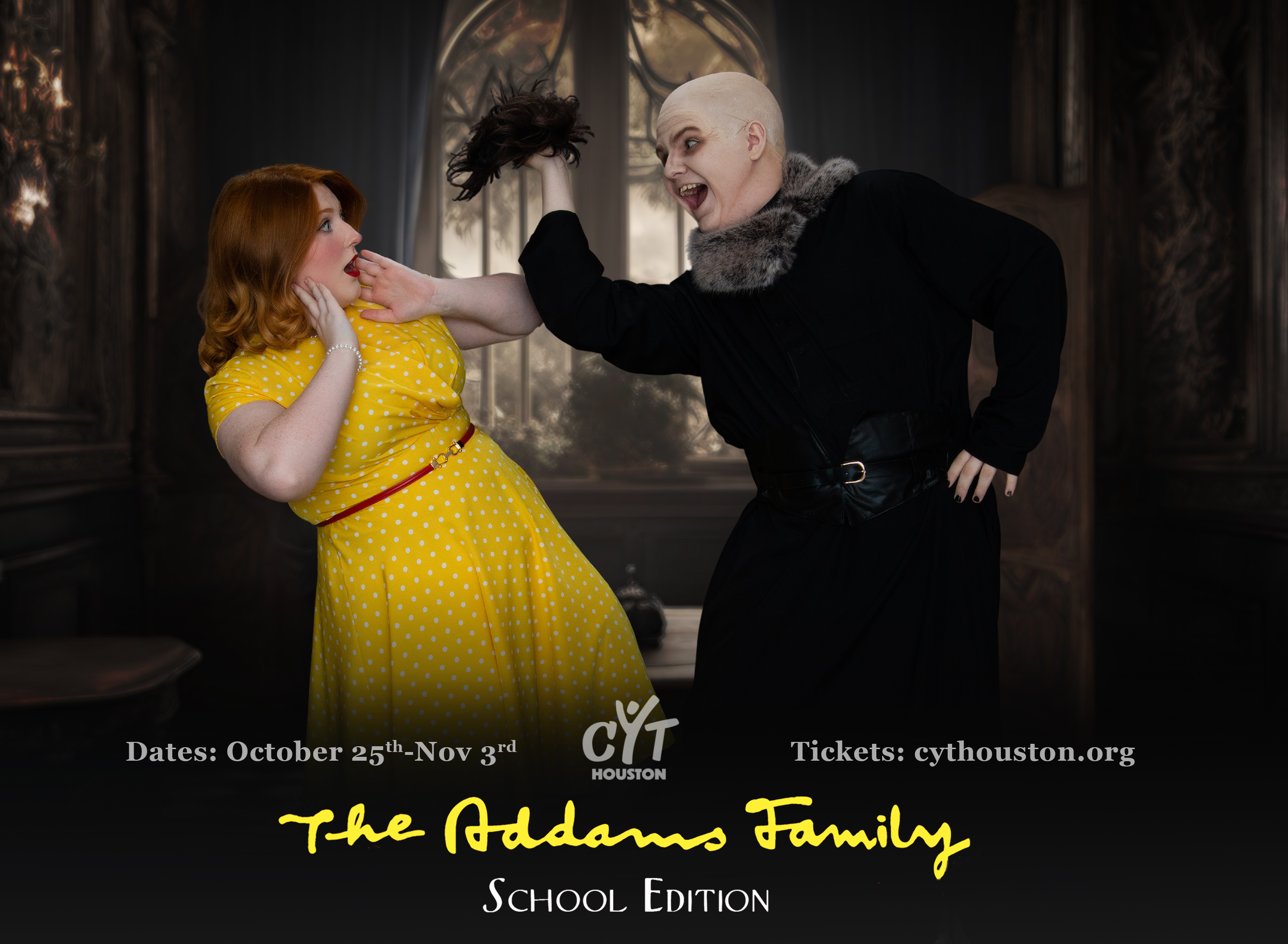 Boo! Spend your Halloween season weekend with the Addams Family!