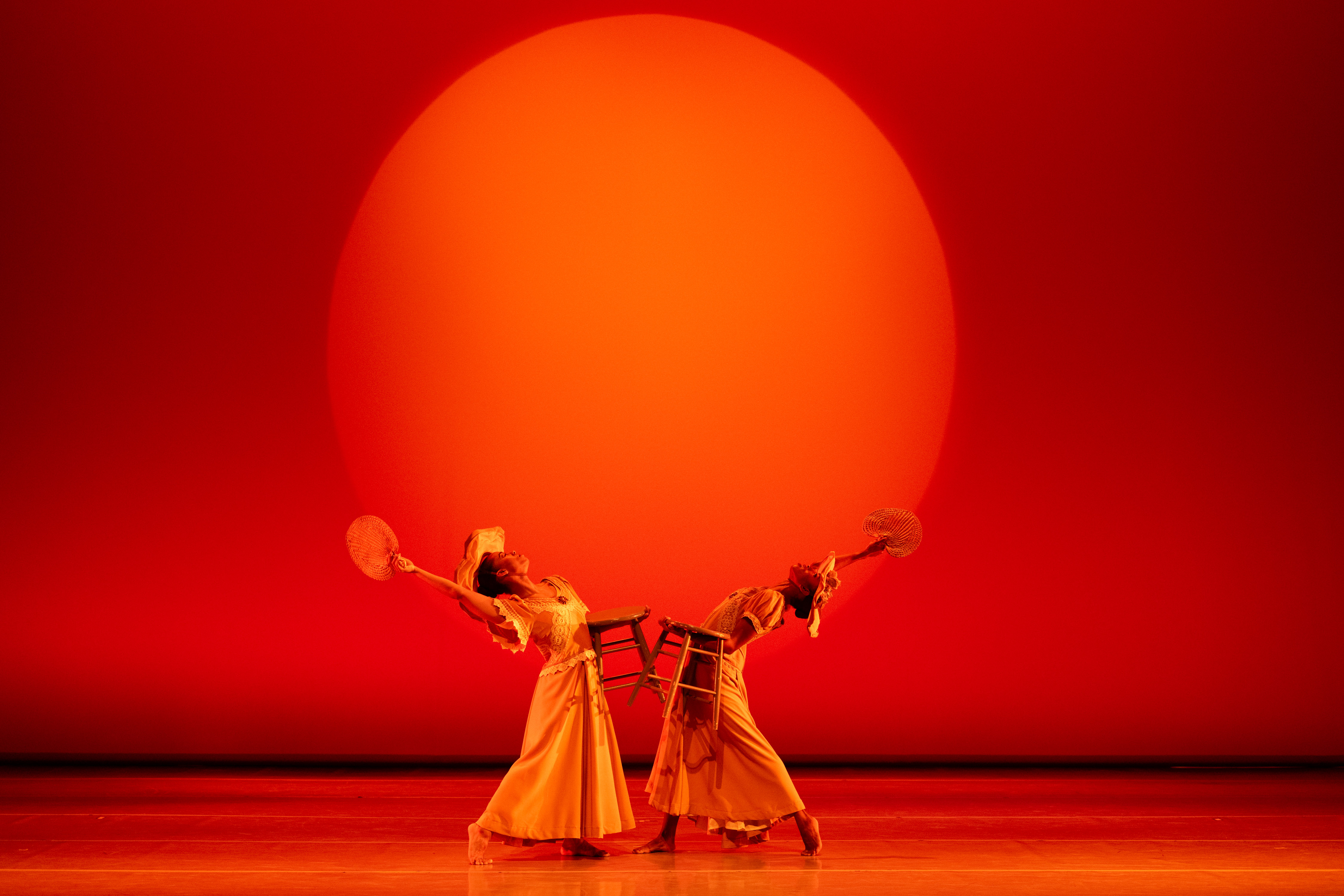 Ailey II in Alvin Ailey''s Revelations. Photo by Nir Arieli. 