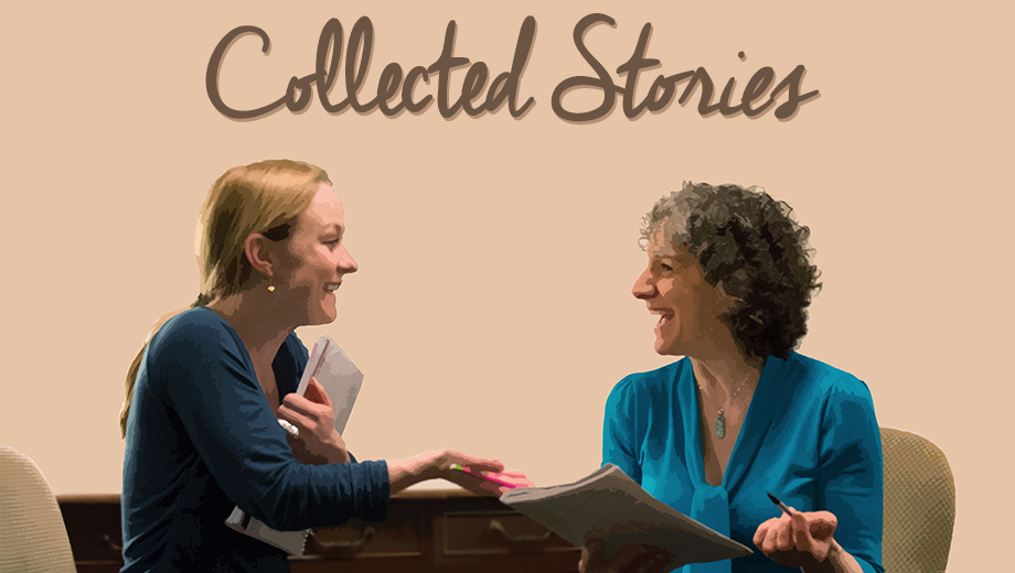 An unlikely friendship: Lisa Morrison (Lizzi Albert) and Ruth Steiner (Sue Struve)