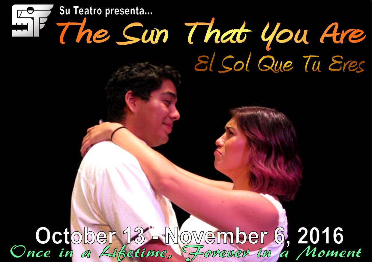 Actor Miguel Martimen and and Joelle Montoya in El Sol Que Tu Eres. Or The Sun That You Are. 1